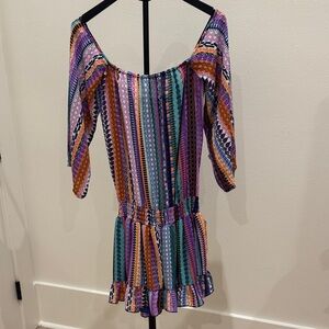 Surf Gypsy Multicolor Boho romper